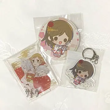 오늘부터 신령님 온라인 복권 아크릴 스탠드 아크릴 키링 캔뱃지