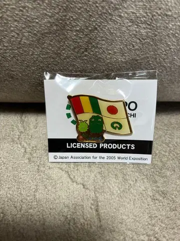 미사용 새상품 아이치 만박 모리코로 프렌드십 핀 배지