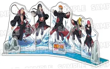NARUTO 수련 ver. 신규 일러스트 아크릴 디오라마 아카츠키