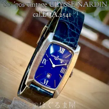 '60~'70s 율리스 날단 수동 와인딩 남성용 워치 작동 확인 완료