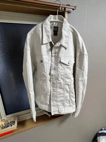 GAP 데님 자켓 S 화이트