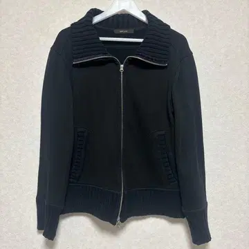00s archive Driver's Knit Zip-up Knit