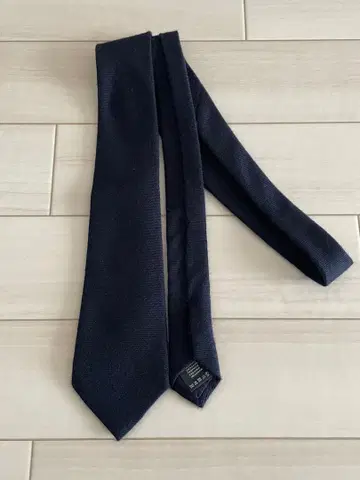 Ermenegildo Zegna 넥타이 네이비 100% 캐시미어