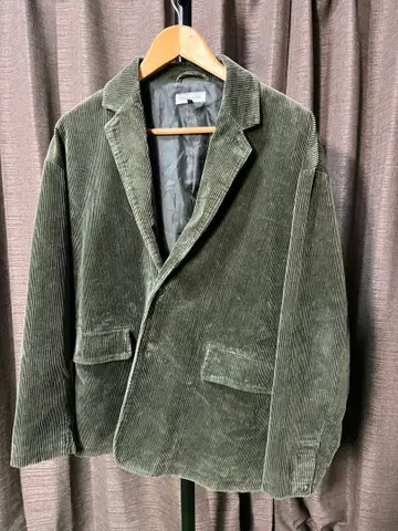 FREAK'S STORE 코듀로이 테일러드 자켓 올리브 그린