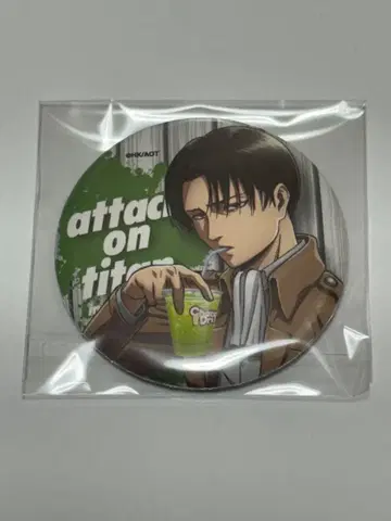 진격의 거인 리바이 캐릭터 캔뱃지