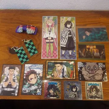 귀멸의 칼날 캐릭터 굿즈 세트