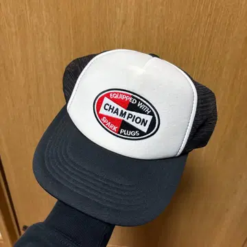 CHAMPION 스파크 플러그 캡 메쉬 캡 빈티지 구제 의류