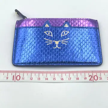 미사용 새상품 샬롯 올림피아 카드 케이스 패스 케이스 명함지갑