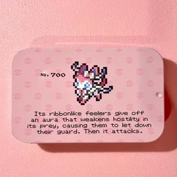 포켓몬 게임 도트 시리즈 푸치 캔 컬렉션 님피아 이브이