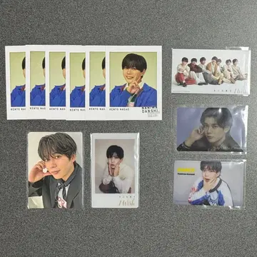 나니와단시 나가오 켄토 트레이딩 카드 폴라로이드 카드 세트