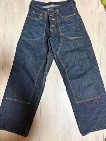 슈가힐 더블니 데님