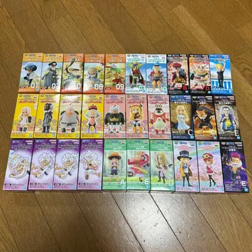 원피스 월드 컬렉터블 피규어 묶음 판매 총 30종