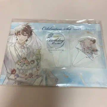 NU:카니발 애니메이트 카페 에이트 벌스데이 축하 세트