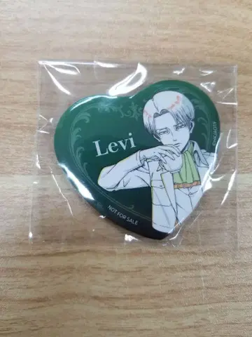 진격의 거인 TSUTAYA wit studio 하트 캔뱃지 리바이D