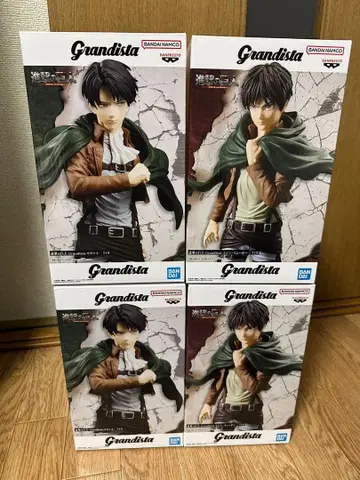 진격의 거인 Grandista 리바이 엘렌 피규어 4개 세트