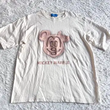 도쿄 디즈니 리조트 미키마우스 와플 T셔츠 M