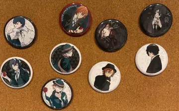 문호 스트레이독스 캔뱃지 영화 특전 나카하라 츄야 다자이 오사무