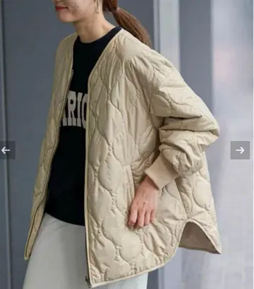 FRAMeWORK 퀼팅 2WAY 텐트 블루종