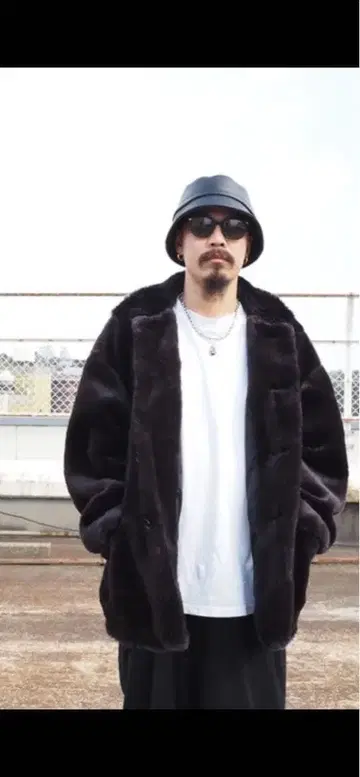 COOTIE Faux Fur Car Coat