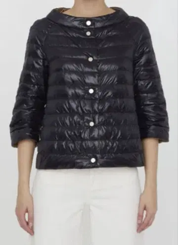 HERNO 헬노 리버서블 울트라 라이트 다운 이너 블랙 42