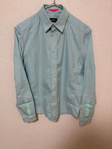 Rapha 스트레치 코튼 옥스퍼드 셔츠 XS 라이트 블루