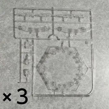 피규어라이즈 스탠다드 클리어 받침대 3세트