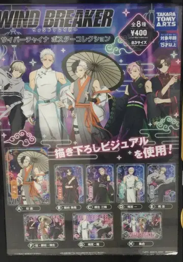 윈드브레이커 사이버 차이나 포스터