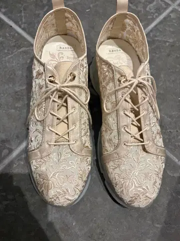 RANDA 디즈니 라푼젤 자수 스니커즈