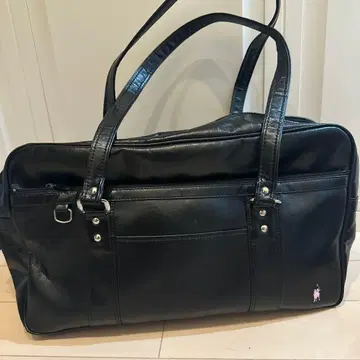 스쿨백 로고 핑크 컨트리 필드