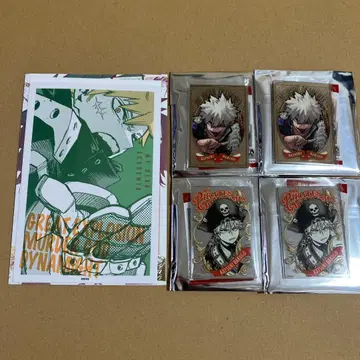 히로아카 원씬 카드 컬렉션 펍 미러풍 아크릴 스티커 바쿠고