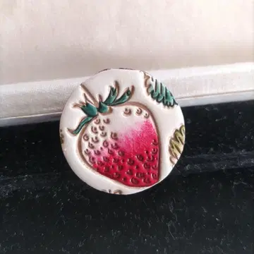 문고 가죽 딸기 오비 고정 띠 가죽