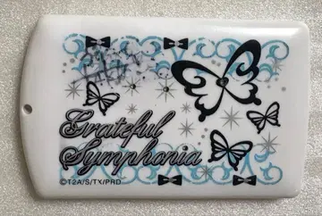 프리티 리듬 프리즘 메모리 패스 케이스 화이트 사인 포함