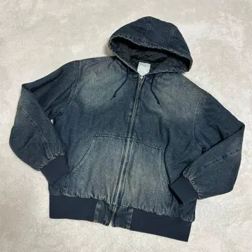 새상품급 BEAMS 빔즈 데님 자켓 퀼팅
