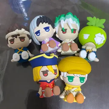 [ 미사용 새상품 ] 쵸코라바 Dr.STONE 피규어 묶음 판매