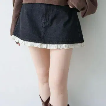 Kastane 데님 스커트 미니스커트