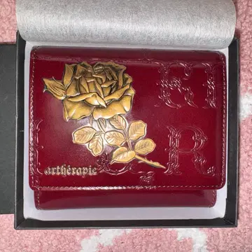 artherapie 알세라피 접이식 지갑 피셀 로즈 보르도