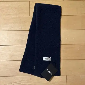 ALOUND 네이비 머플러 프리 사이즈