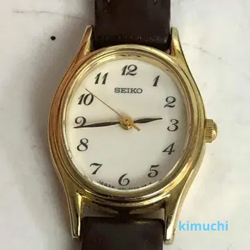SEIKO 세이코 아날로그 손목시계 브라운 남성용 브랜드