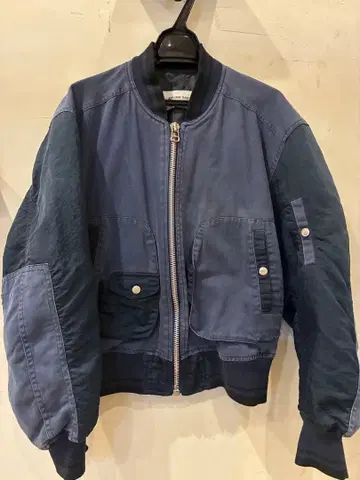 ATELIER SAB 남성용 블루종 네이비 80년대