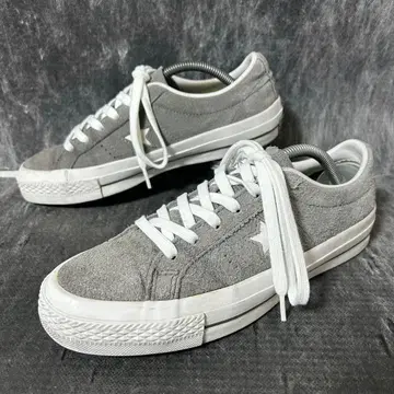 컨버스 원스타 스웨이드 옥스 썬더 스니커즈 23.5cm