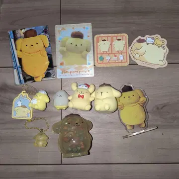 폼폼푸딩 스트랩 피규어 세트