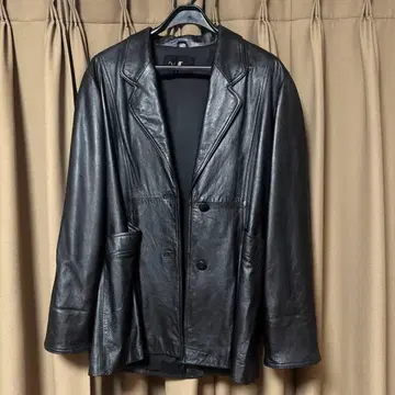 ValLee 블랙 가죽 자켓 F 사이즈