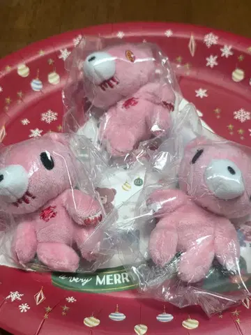 그루미 GLOOMY 봉제 인형 키링 3종류