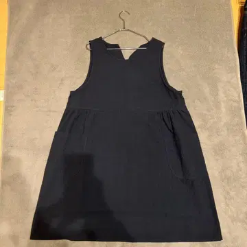 네이비 원피스 사이즈 F 면 100%