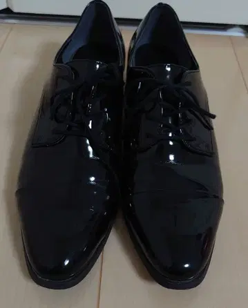 CAMILLE BIS RANDA 블랙 레이스업 슈즈