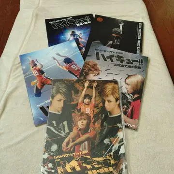 697 하이퍼 프로젝션 연극 하이큐 팜플렛 5권 개별 판매 가능