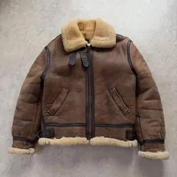 INSIGNIA LEATHER B-3 무스탕 자켓 USA제