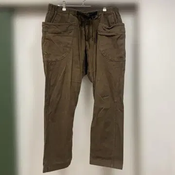 고 슬로우 카라반 이지 팬츠 X-LARGE 남성용 브라운