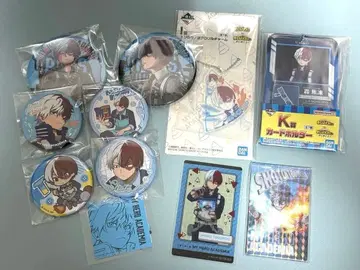히로아카 토도로키 쇼토 묶음 판매 11점 아미구루미 캔뱃지 카드 스티커