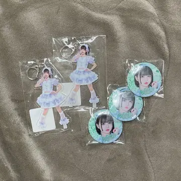 iLiFE! 아이스 아크릴 키링 & 캔뱃지 세트